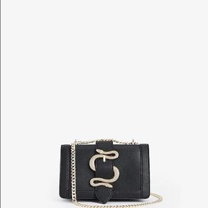 - EXPRESS-Snake Buckle Chain Strap Shoulder Bag.